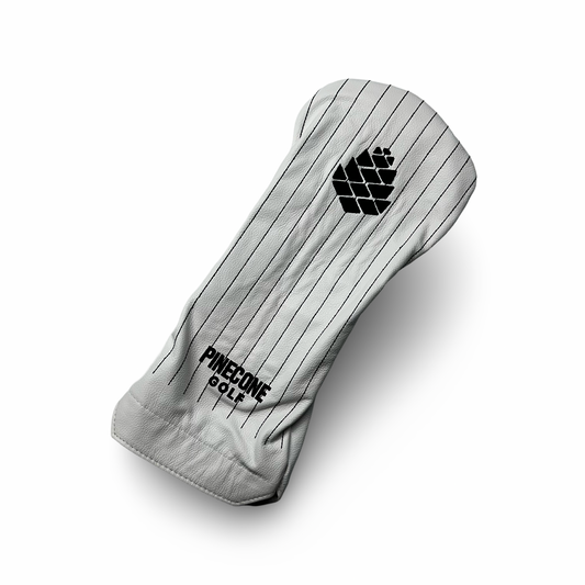 DRIVER HEADCOVER (WHITE PINSTRIPE)