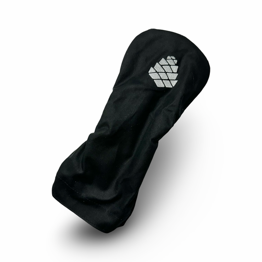 DRIVER HEADCOVER (BLACK WAX/GREY)