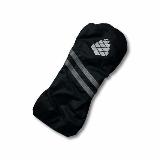 DRIVER HEADCOVER (BLACK WAX/GREY)