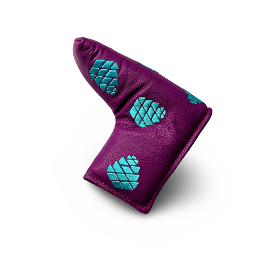 BLADE HEADCOVER (MAGENTA/TURQUOISE)